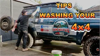 HOW TO WASH YOUR 4X4 - [ Tips Washing my Nissan Patrol ]