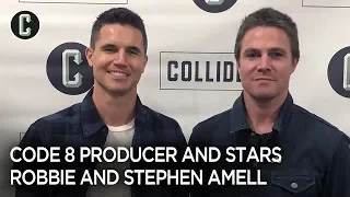Stephen Amell & Robbie Amell 'Code 8' Interview