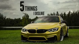 5 Things I Dislike About My F80 M3 | 2018 F80 M3 | The Cons About My M3