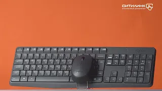 Обзор комплекта (клавиатура+мышь) LOGITECH MK235 | Ситилинк