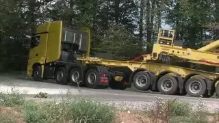 Schwertransport Windkraftanlage