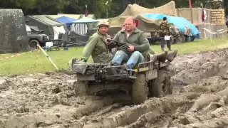 US Military Mechanical Mule M274 in the Mud at War & Peace Show 2012