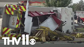 Arkansas fire stations urging drivers to ‘move over’ after Little Rock fire truck crash