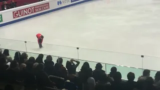 Daniil Samsonov Warm-up before Fs - Grand Prix Final Turin 2019