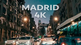 Madrid 4K Driving