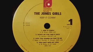 JONES GIRLS - KEEP IT COMIN DJ S (SOURCE RE-DRUM)