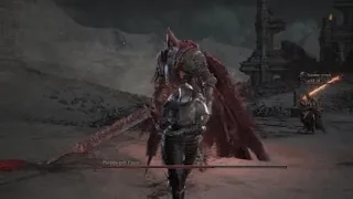 Dark Souls 3 - Spent riposte to Slave Knight Gael