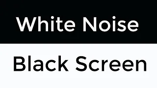 White Noise Black Screen Help You Sleep | Soothing White Noise for Sleep & Relaxation | 24 Hours