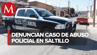 Denuncian a policías en Saltillo por abuso contra un menor de 13 años