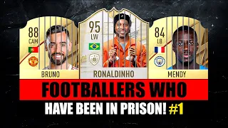 FOOTBALLERS WHO HAVE BEEN IN PRISON! 👀😱 ft. Bruno, Ronaldinho, Mendy… etc