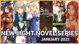 New Light Novels Releasing in January 2021 #LightNovel