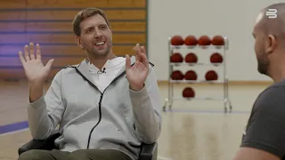 Retired NBA Legend Dirk Nowitzki describes the feeling of breaking 30K