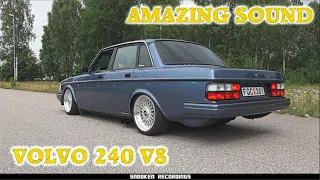 HEXONS PERFEKTA VOLVO 240 V8 || OTROLIGT FINT MOTORLJUD