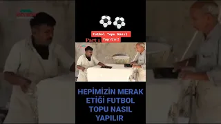 Herkesin merak ettiği futbol topu nasıl yapılır sonuna kadar izleyin... part1#fyp #nasılyapılır