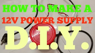 HOW TO MAKE A 12V 2A POWER SUPPLY | DIY PROJECT