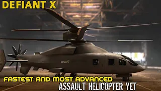 Sikorsky-Boeing Reveals DEFIANT X, Fastest and Most Advanced Assault Helicopter Yet