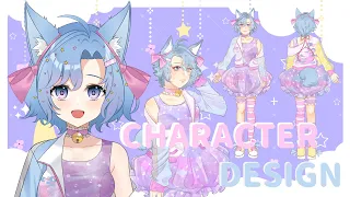 TUTORIAL Bingung Bikin Chara VTuber Original? How to Character Design Tips Trick「Vtuber Indonesia」