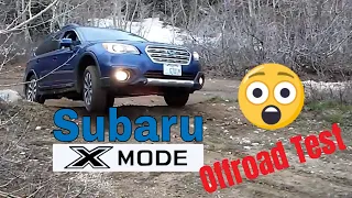 Subaru X-Mode Offroad Test