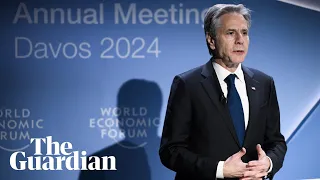 Davos: Antony Blinken addresses the World Economic Forum – watch live