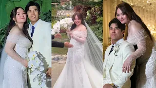 Mika Dela Cruz Proud na Pinakita ang Baby Bump niya sa Wedding nila ni Nash Aguas!