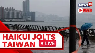 Typhoon Haikui News | Haikui Makes Landfall In Taiwan | Taiwan News Live | Haikui Updates Live| N18L