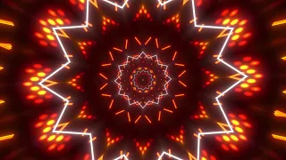 10 Hour Loop - Relaxing Neon Tunnel Live wallpaper 4K , Light tunnel No sound, Abstract art Video 4K