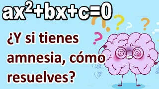 Deducción de la fórmula de las ecuaciones cuadráticas o de segundo grado.