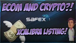 BRINGING THE ECOM WORLD AND THE CRYPTO WORLD TOGETHER WITH BLOCKCHAIN?! | SAFEX LISTED ON XCLIBRA!!