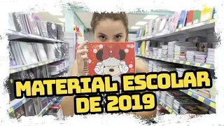 MEU MATERIAL ESCOLAR 2019 - Raissa Chaddad