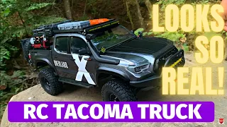 Element RC Knightrunner Toyota Tacoma RC Truck - Expedition Overland scale truck build Part 1 of 2