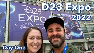First Day of D23! Show Floor Exploration, Panels, and More! | Disney D23 Expo September 2022