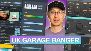 LOOPCLOUD's AI Engine helped me make a UK GARAGE BANGER!!