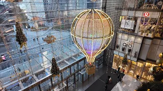 NYC Christmas 2023 ✨Hudson Yards, 7 Train Subway Ride to Bryant Park Winter Village