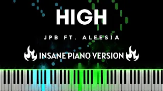 JPB - High ft. Aleesia (Piano + Sheets & MIDI)