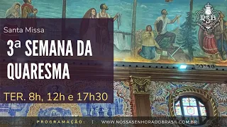 Santa Missa (Terça 09/03/2021) às 8h online – Nossa Senhora do Brasil