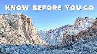 How to Visit Yosemite Valley in the Winter