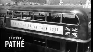 London Buses In Paris (1950)