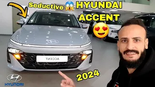 أجي تشوف آخر هيونداي أكسنت العامرة سيارة عصرية بتمن جد مناسب HYUNDAI ACCENT 2024 REVIEW 🇲🇦