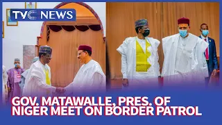 Journalists Hangout Full | Gov. Matawalle, Pres. Of Niger Meet On Border Patrol To End Banditry