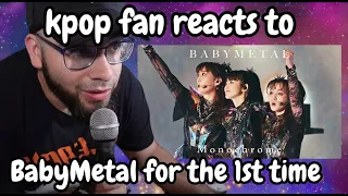 Kpop fan react to Babymetal for the first time! Babymetal - Monochrome" live performance