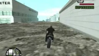 First Ever GTA San Andreas Bike Stunt Video