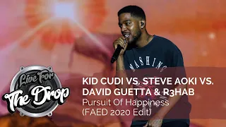 Kid Cudi vs. Steve Aoki vs. David Guetta & R3hab - Pursuit Of Happiness (FAED 2020 Edit)