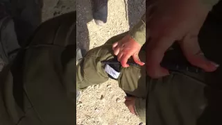 Israel army tourniquet CAT issued to soldiers