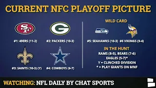 NFL Playoff Picture: NFC Clinching Scenarios, Wild Card & Standings Entering Week 15 Of 2019 Season