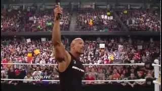 WWE The Rock Concert feat. ''We will rock you''