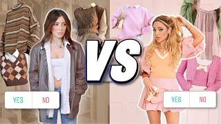 Which Twin has the BETTER Fall 2021 Style?  Sister vs Sister