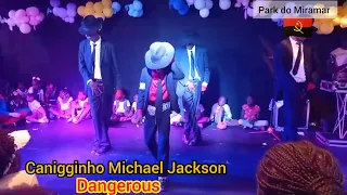 ele já é uma certeza do pop veje no dia 1 de Junho no Park do MIRAMAR: Canigginho Michael Jackson🇦🇴🔥