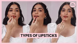 Understanding the Types of Lipsticks | Types of Lipsticks | Nykaa Beauty Basics