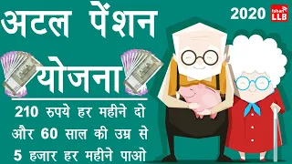 Atal Pension Yojana in Hindi - अटल पेंशन योजना की पूरी जानकारी | APY Scheme Details in Hindi 2020