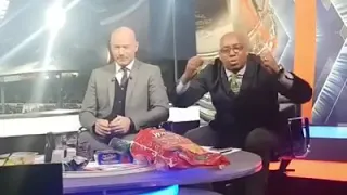 Ian Wright asking for his tea